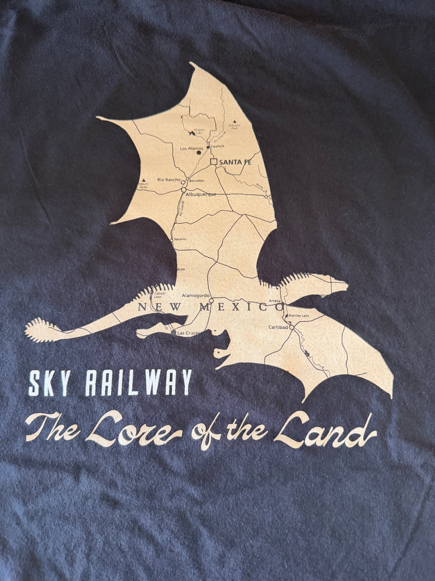 Lore of the Land Shirt- Black